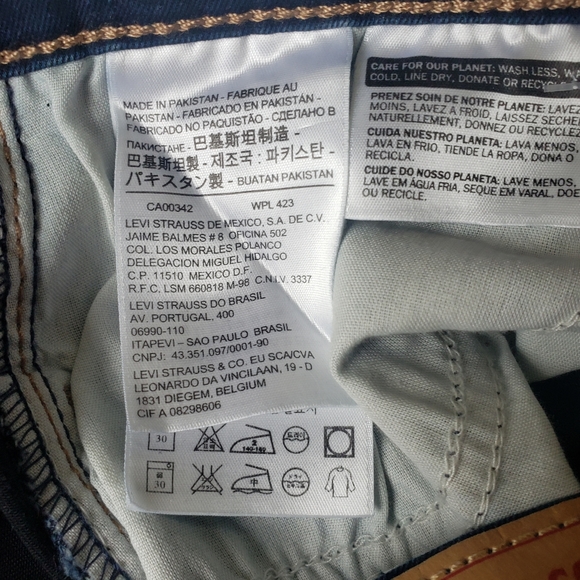 Levi's 710 Super Skinny Mid Rise 28x30 - Picture 11 of 12